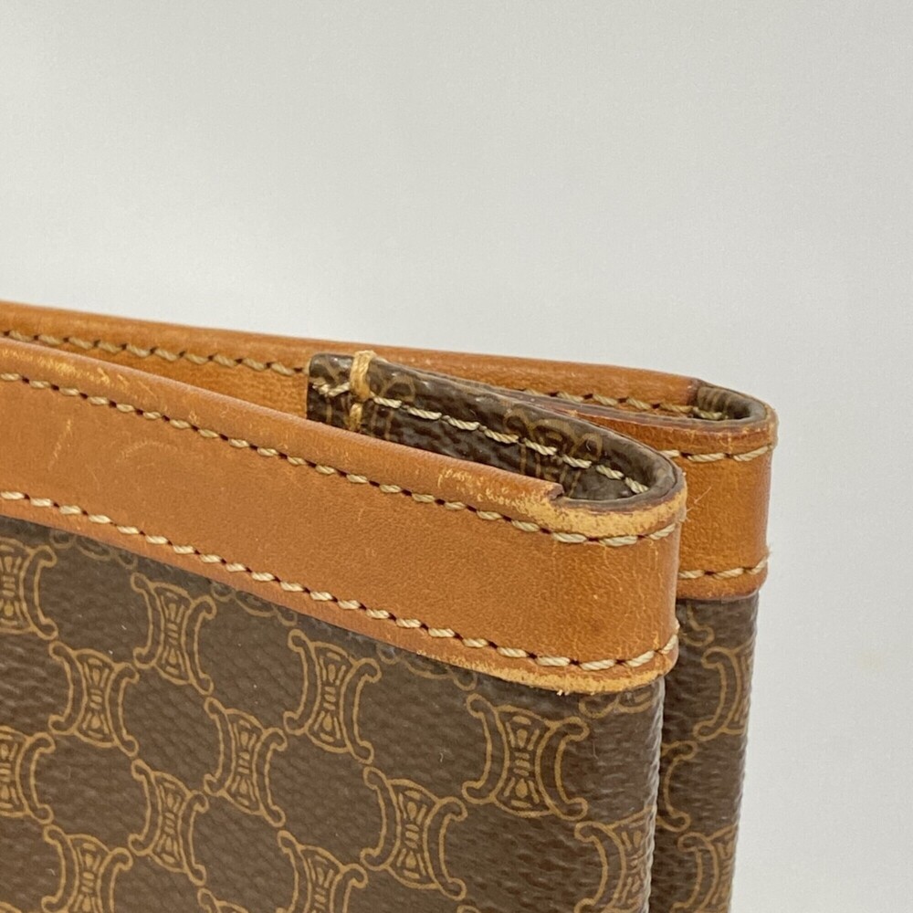 Celine Macadam Tote Bag, Brown, Women's - Picture 7 of 11